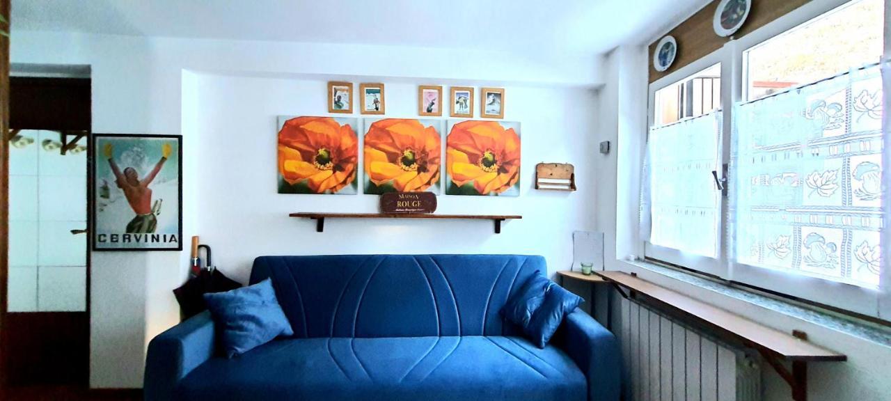 Cervino Ski Base- Bluchalet Apartment เบรยล์-แชร์วิเนีย ภายนอก รูปภาพ